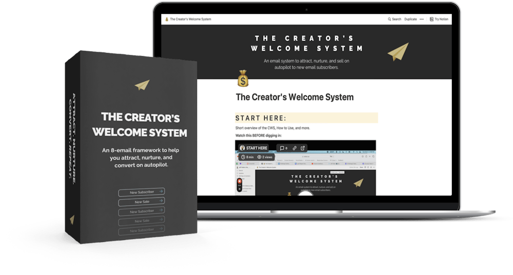 Jeff Felten – Creator’s Welcome System