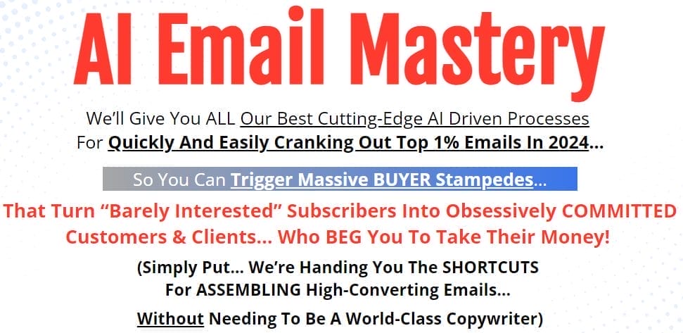 Mario Castelli and Luke – The AI Email Mastery